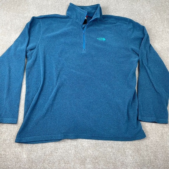 The North Face Other - The North Face Polartec Classic Fleece Jacket Men's XL Blue Quarter Zip Pullover